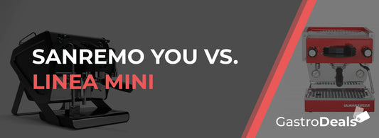 Der Vergleich: Sanremo You vs. La Marzocco Linea Mini - GastroDeals