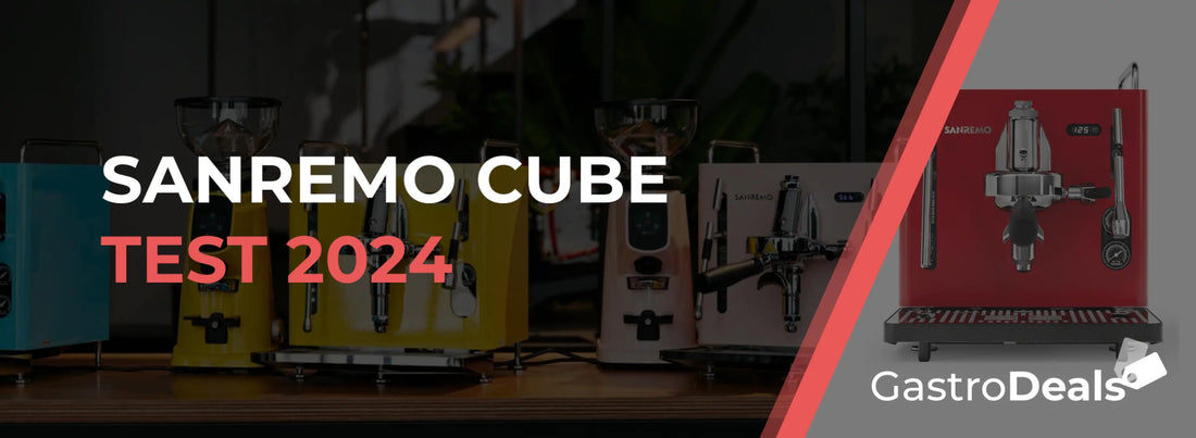 Sanremo Cube - Die Espressomaschine im Test! - GastroDeals