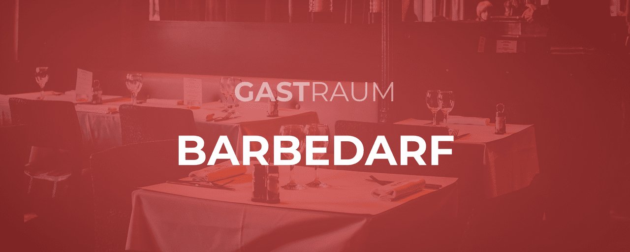 Barbedarf - GastroDeals