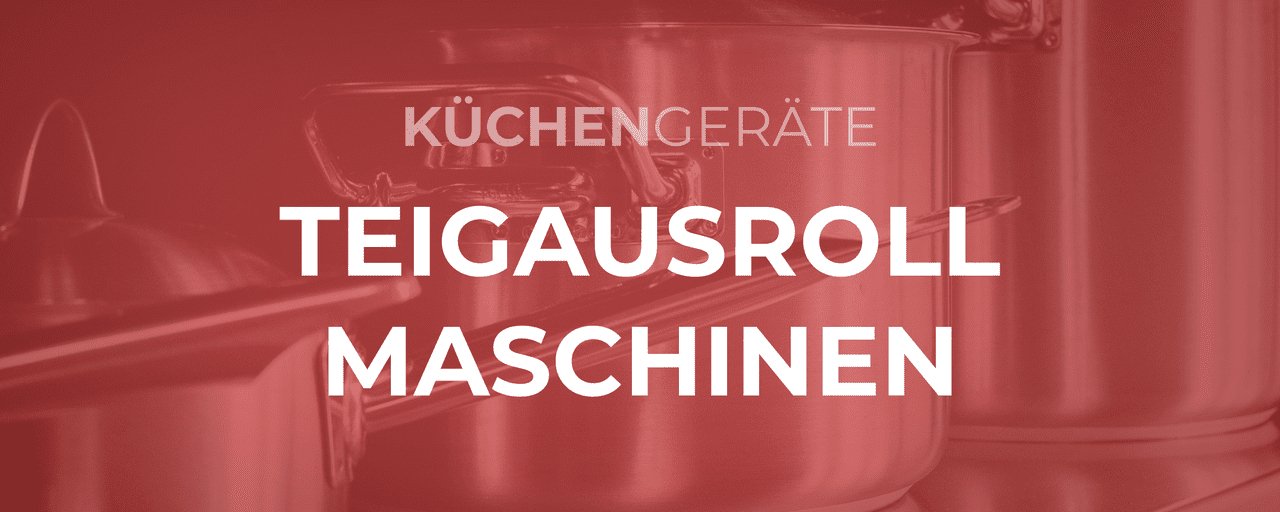 Teigausrollmaschinen - GastroDeals