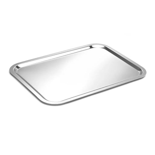 APS - Kühldisplay - Schale - Edelstahl, 395x283 mm, Profilierter Rand - APS - GastroDeals