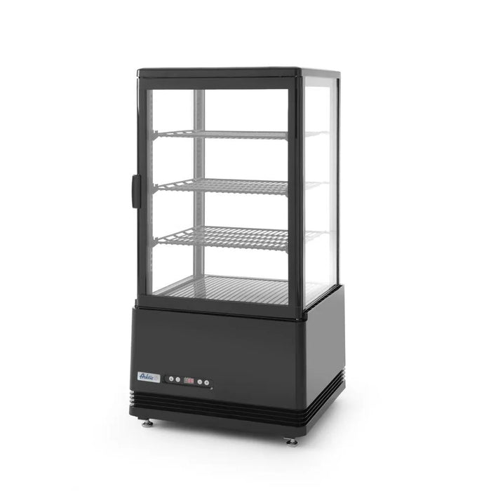 Arktic - Arktic Aufsatz-Kühlvitrine 68 Liter, Schwarz, 230V/170W, 444x397x(H)875mm - GastroDeals