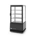 Arktic - Arktic Aufsatz-Kühlvitrine 68 Liter, Schwarz, 230V/170W, 444x397x(H)875mm - GastroDeals