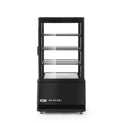 Arktic - Arktic Aufsatz-Kühlvitrine 68 Liter, Schwarz, 230V/170W, 444x397x(H)875mm - GastroDeals