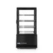 Arktic - Arktic Aufsatz-Kühlvitrine 68 Liter, Schwarz, 230V/170W, 444x397x(H)875mm - GastroDeals