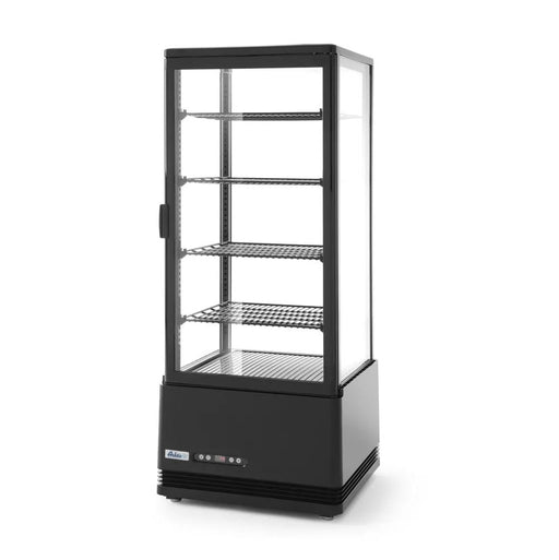 Arktic - Arktic Aufsatz-Kühlvitrine 98 Liter, Schwarz, 230V/210W, 444x397x(H)1100mm - GastroDeals