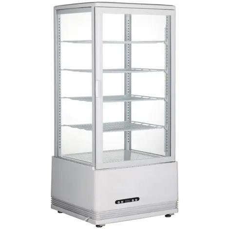 Arktic - Arktic Aufsatz-Kühlvitrine 98 Liter, weiß, 230V/210W, 444x397x(H)1100mm - GastroDeals