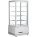 Arktic - Arktic Aufsatz-Kühlvitrine 98 Liter, weiß, 230V/210W, 444x397x(H)1100mm - GastroDeals