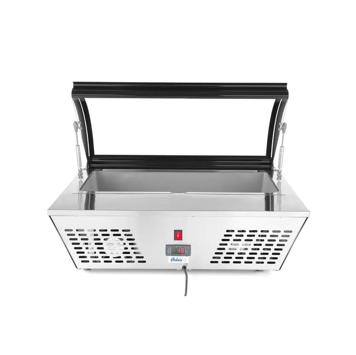 Arktic - Arktic Aufsatz-Salatvitrine, 67L, 230V/105W, 775x615x(H)235mm - GastroDeals