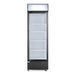 Arktic - Arktic Eintüriger Kühlschrank mit hinterer Bar und hinterleuchteter Blende,, 254L, Schwarz, 220-240V/250W, 578x605x(H)1980mm - GastroDeals
