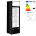 Arktic - Arktic Eintüriger Kühlschrank mit hinterer Bar und hinterleuchteter Blende,, 254L, Schwarz, 220-240V/250W, 578x605x(H)1980mm - GastroDeals