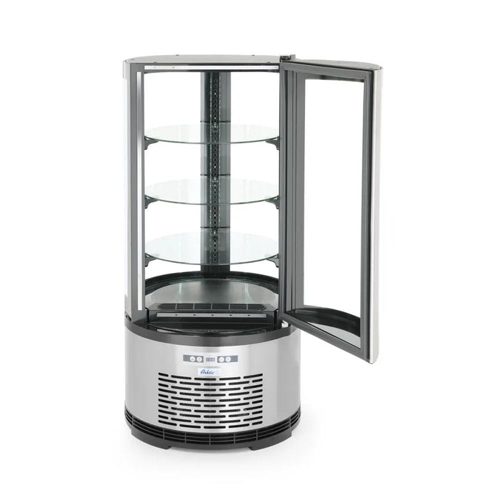Arktic - Arktic Kuchenvitrine, rund 100L, 100L, 230V/210W, ø480x(H)1065mm - GastroDeals