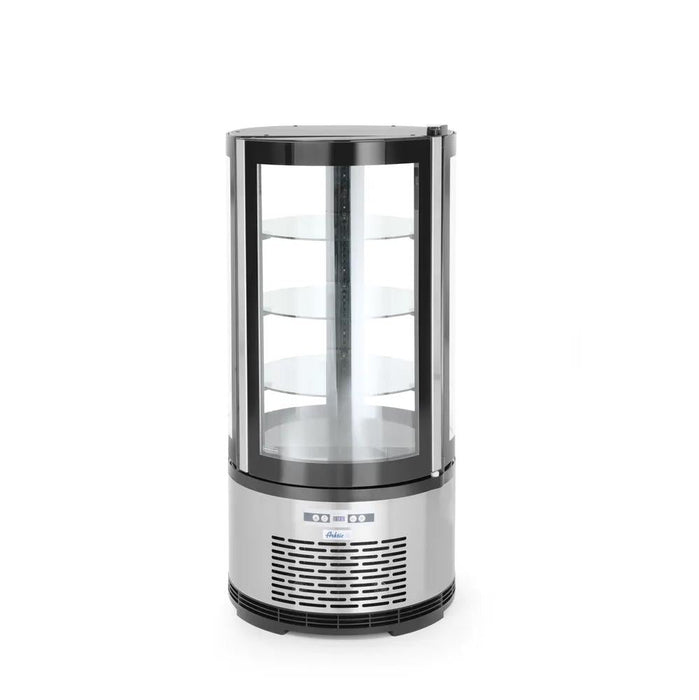 Arktic - Arktic Kuchenvitrine, rund 100L, 100L, 230V/210W, ø480x(H)1065mm - GastroDeals