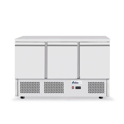 Arktic - Arktic Kühltisch, dreitürig Kitchen Line 380L, 230V/220W, 1375x700x(H)890mm - GastroDeals