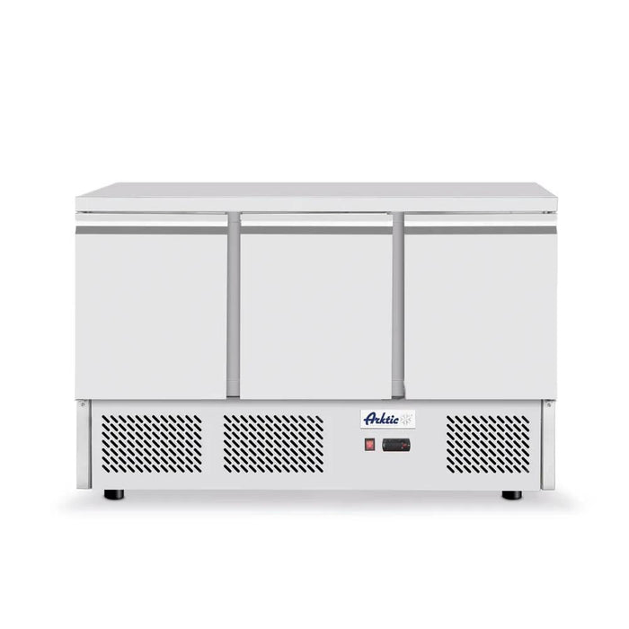 Arktic - Arktic Kühltisch, dreitürig Kitchen Line 380L, 230V/220W, 1375x700x(H)890mm - GastroDeals