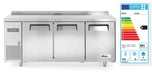Arktic - Arktic Kühltisch, dreitürig Kitchen Line 390 L, Kitchen Line, 291L, 230V/270W, 1800x600x(H)886mm - GastroDeals