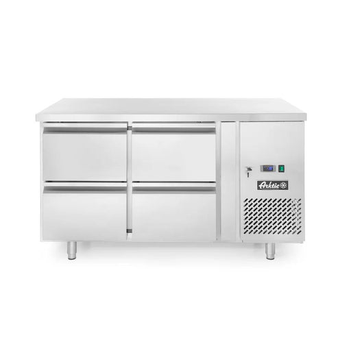 Arktic - Arktic Kühltisch mit 4 Schubladen Profi Line 280L, Profi Line, 230V/250W, 1360x700x(H)858mm - GastroDeals