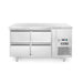 Arktic - Arktic Kühltisch mit 4 Schubladen Profi Line 280L, Profi Line, 230V/250W, 1360x700x(H)858mm - GastroDeals