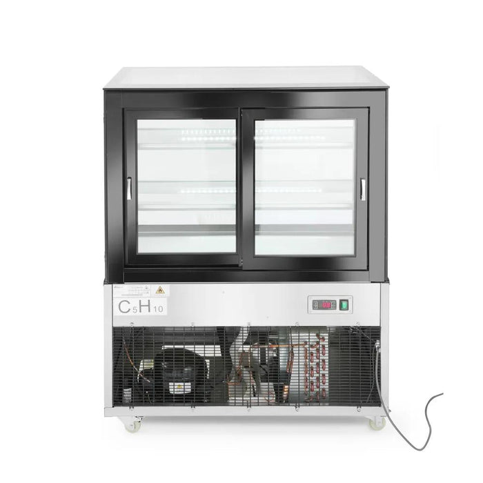 Arktic - Arktic Kühlvitrine mit 2 Regalen, 300L, 230V/480W, 994x677x(H)1230mm - GastroDeals