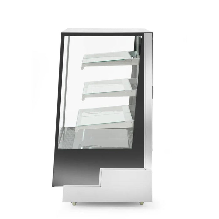 Arktic - Arktic Kühlvitrine mit 3 geneigten Regalen, 300L, 230V/480W, 650x833x(H)1460mm - GastroDeals