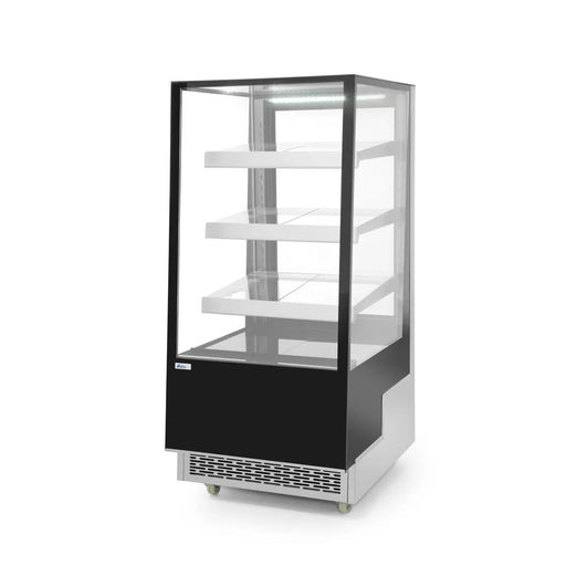 Arktic - Arktic Kühlvitrine mit 3 geneigten Regalen, 300L, 230V/480W, 650x833x(H)1460mm - GastroDeals
