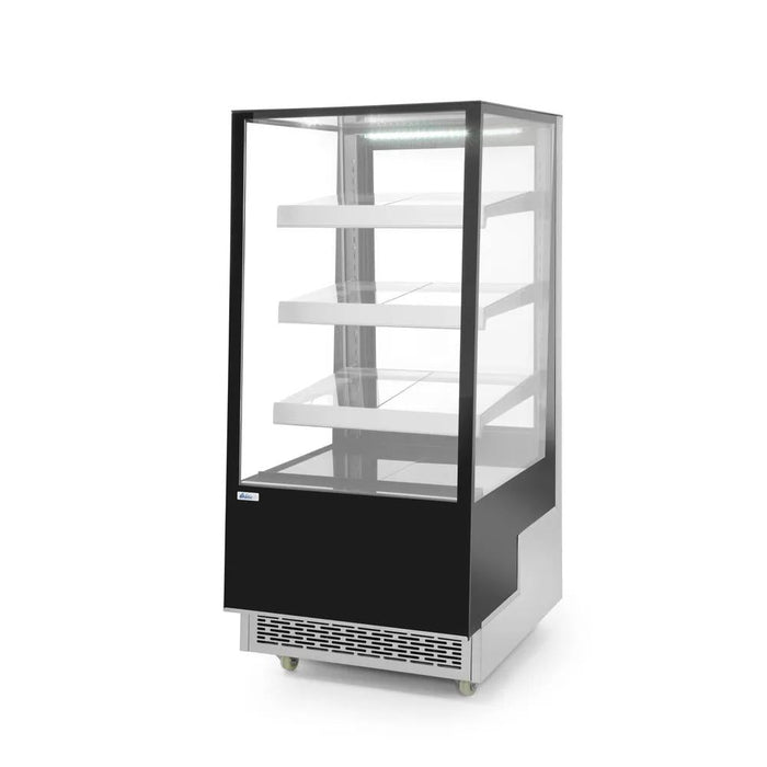 Arktic - Arktic Kühlvitrine mit 3 geneigten Regalen, 300L, 230V/480W, 650x833x(H)1460mm - GastroDeals