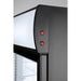 Arktic - Arktic Rückwandkühlschrank mit hinterleuchteter Blende, zweitürig, 512L, Schwarz, 220-240V/510W, 1120x585x(H)1900mm - GastroDeals