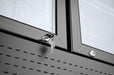 Arktic - Arktic Rückwandkühlschrank mit hinterleuchteter Blende, zweitürig, 512L, Schwarz, 220-240V/510W, 1120x585x(H)1900mm - GastroDeals