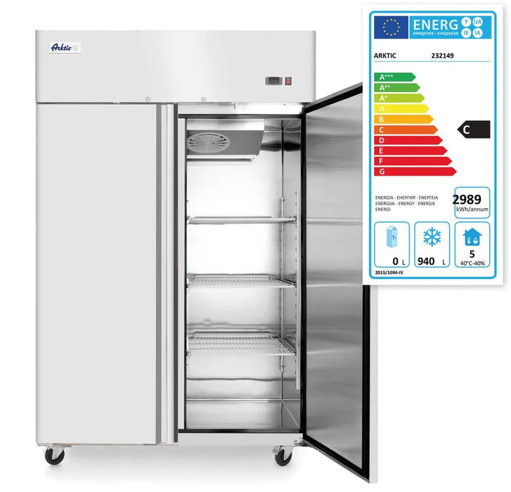 Arktic - Arktic Tiefkühlschrank, zweitürig Profi Line 1240 L, Profi Line, GN 2/1, 230V/980W, 1314x800x(H)2082mm - GastroDeals