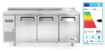 Arktic - Arktic Tiefkühltisch, dreitürig Kitchen Line 390 L, Kitchen Line, 291L, 230V/550W, 1800x600x(H)886mm - GastroDeals
