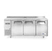 Arktic - Arktic Tiefkühltisch, dreitürig Kitchen Line 390 L, Kitchen Line, 291L, 230V/550W, 1800x600x(H)886mm - GastroDeals