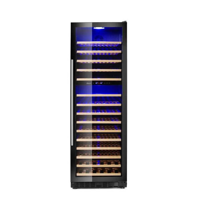 Arktic - Arktic Weinkühlschrank, 2 Zonen, 160 Flaschen, 447L, 220-240V/150W, 595x730x(H)1784mm - GastroDeals