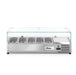 Arktic - Aufsatz - Kühlvitrine Gastronorm 1/4 - 5x GN 1/4, 1205x335x460 mm, Spuckschutz - Arktic - GastroDeals