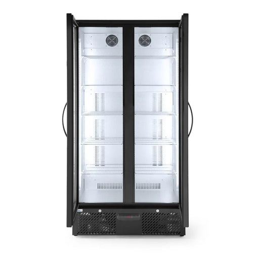 Arktic - Barkühlschrank mit Doppeltür - 384L, Schwarz, 940x635x1983 mm - Arktic - GastroDeals