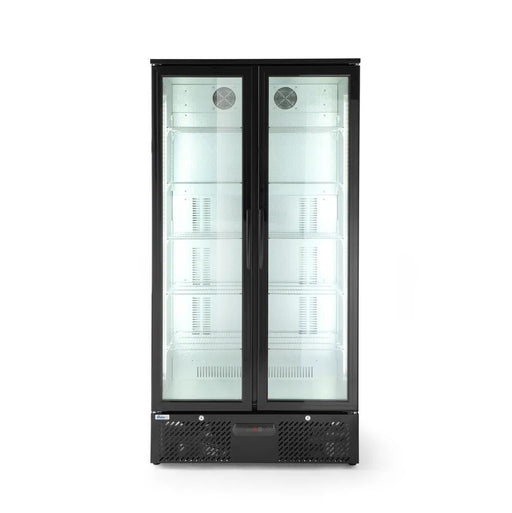 Arktic - Barkühlschrank mit Doppeltür - 384L, Schwarz, 940x635x1983 mm - Arktic - GastroDeals