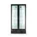 Arktic - Barkühlschrank mit Doppeltür - 384L, Schwarz, 940x635x1983 mm - Arktic - GastroDeals