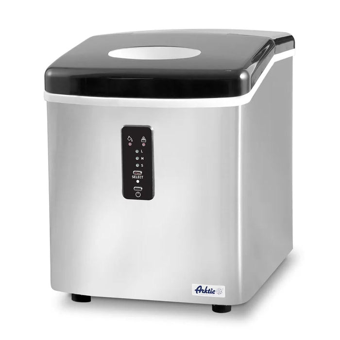 Arktic - Eiswürfelmaschine - 12 kg/24 Std., 320x400x575 mm, Edelstahlgehäuse - Arktic - GastroDeals