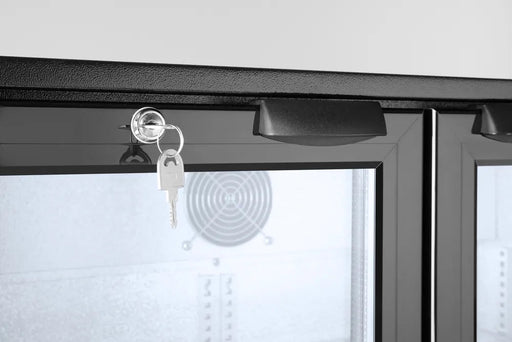 Arktic - Kühlschrank - 158L, Doppeltür, Schwarz, 900x540x890 mm, 220 - 240V/160W - Arktic - GastroDeals