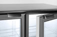 Arktic - Kühlschrank - 158L, Doppeltür, Schwarz, 900x540x890 mm, 220 - 240V/160W - Arktic - GastroDeals