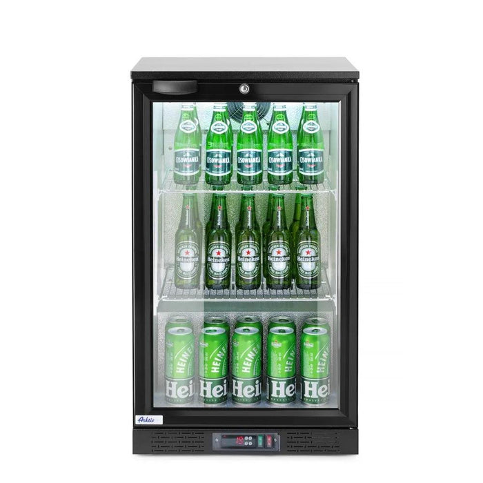 Arktic - Kühlschrank - 86L, Schwarz, 500x530x865 mm, 220 - 240V/120W - Arktic - GastroDeals