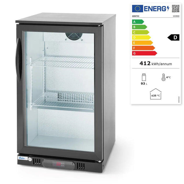Arktic - Kühlschrank - 86L, Schwarz, 500x530x865 mm, 220 - 240V/120W - Arktic - GastroDeals