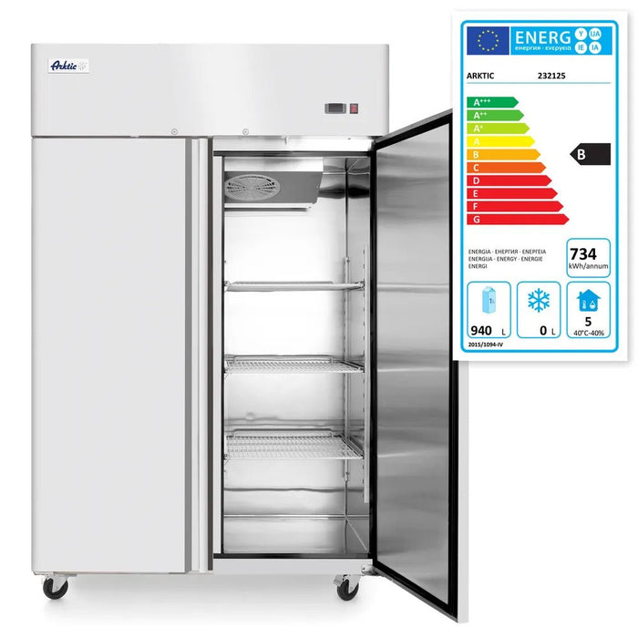Arktic - Kühlschrank Profi Line 1240 L - Zweitürig, GN 2/1, 1314x800x2082 mm, 230V/350W - Arktic - GastroDeals