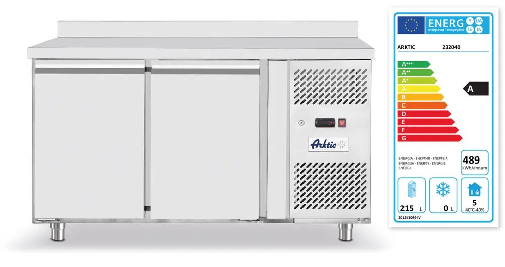 Arktic - Kühltisch Profi Line 280 L - zweitürig, GN 1/1, 1360x700x879 mm, 230V/250W - Arktic - GastroDeals