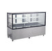 Arktic - Kühlvitrine mit 2 Regalen - 610L, 1824x677x1230 mm, Edelstahl - Arktic - GastroDeals