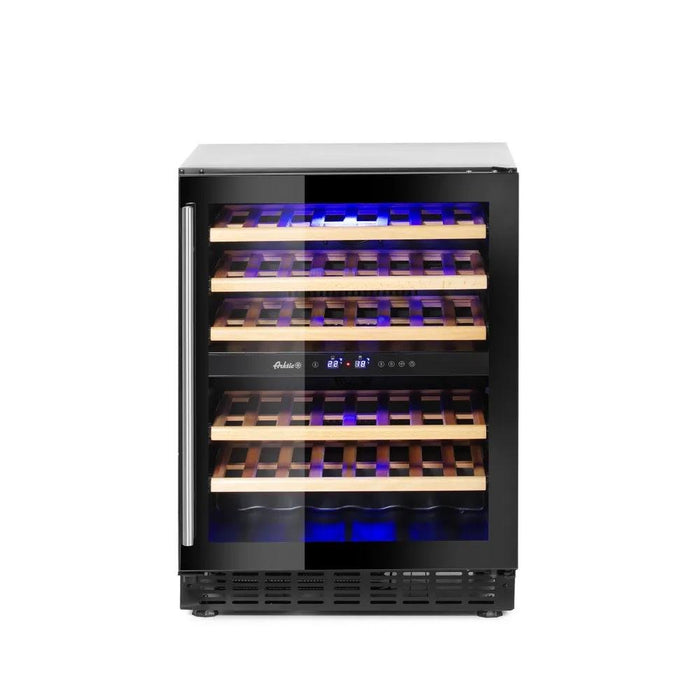 Arktic - Weinkühlschrank - 2 Zonen, 46 Flaschen, 133L, 595x646x830 mm - Arktic - GastroDeals