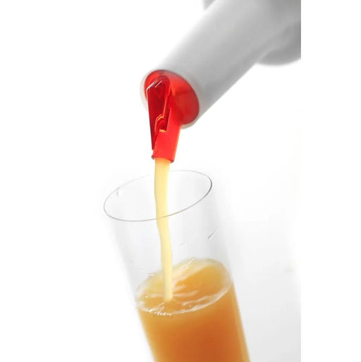 Bar up - Bar up Dosier- und Aufbewahrungsflasche, 0,8L, Rot, ø90x(H)300mm - GastroDeals