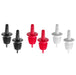 Bar up - Bar up Freeflow-Ausgießer, 6 Stk., 2x schwarz, 2x weiß, 2x rot, 6 Stk - GastroDeals