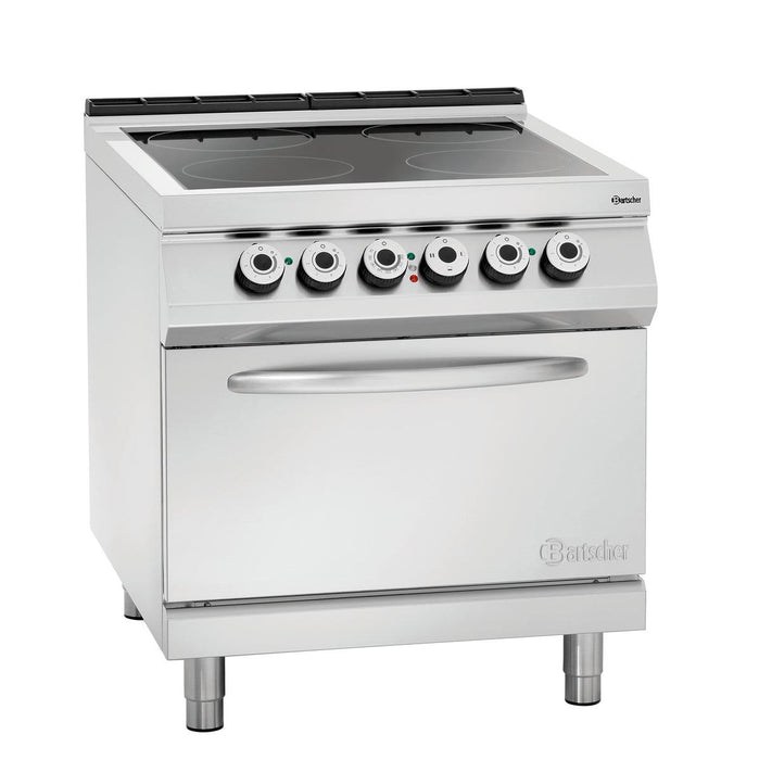 Bartscher - Bartscher 4 Felder Elektroherd, EBO 2/1GN - GastroDeals