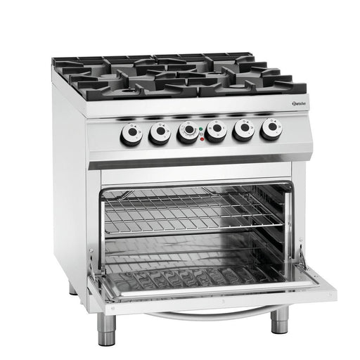 Bartscher - Bartscher 4 Flammen Gasherd, EBO 2/1GN - GastroDeals