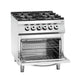 Bartscher - Bartscher 4 Flammen Gasherd, EBO 2/1GN - GastroDeals